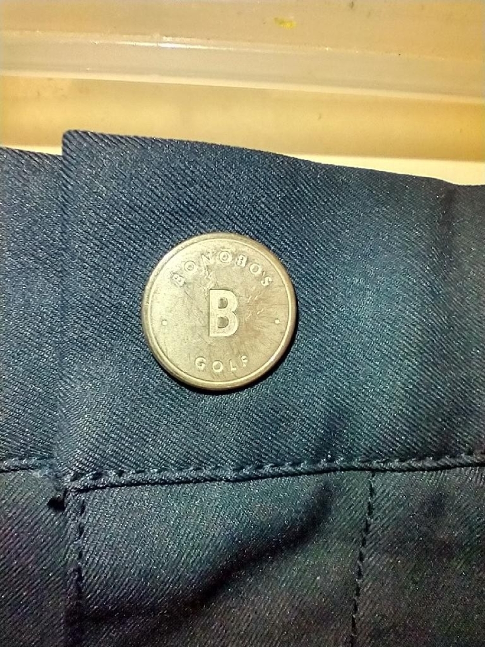 Bonobos Golf Blue Performance Chino Shorts Men’s sz 40x10 - Picture 3 of 6